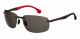 Carrera  For Him sunglasses with a MATTE BLACK RED frame and GREY lens with a lens width of 62mm and model number Carrera 4010/S